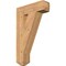 Ekena Millwork Traditional Craftsman Smooth Bracket, Western Red Cedar, 5 1/2"W x 22"D x 34"H BKT06X22X34TRA04SWR - alternate 1